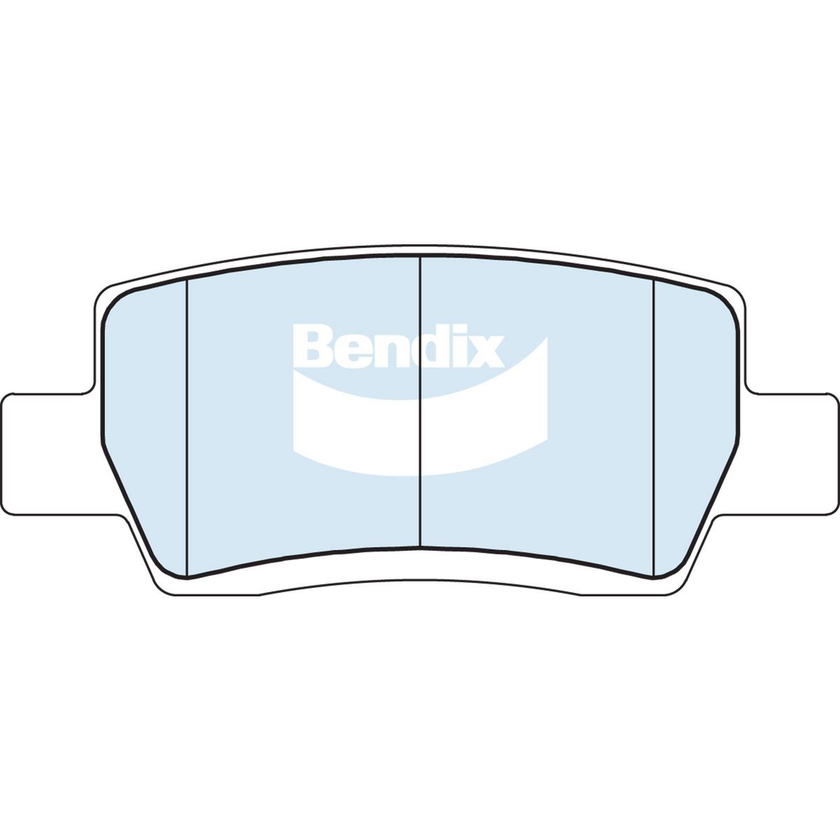 Bendix Brake Pads Set - General CT DB2763 GCT