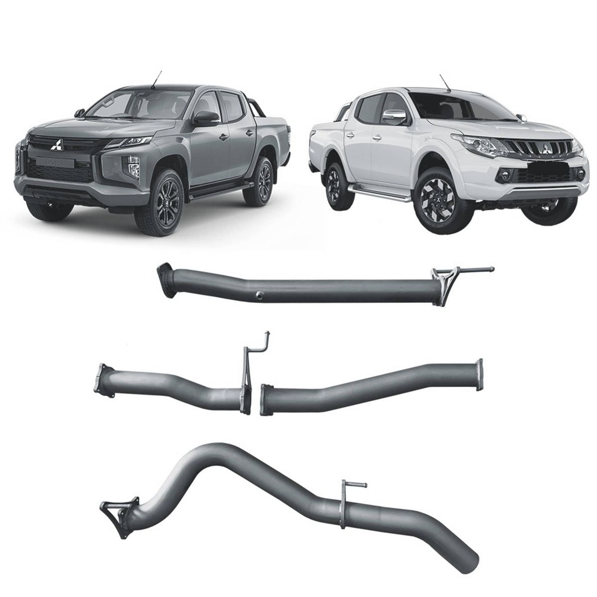 Redback Extreme Duty Exhaust 3in DPF Back (No Cat & No Muffler/Pipe Only) MTX32800-PO