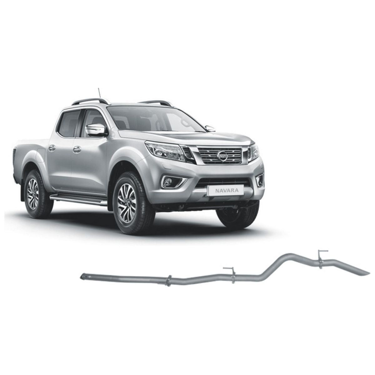 Redback Extreme Duty Exhaust 3in DPF Back (No Cat & No Muffler/Pipe Only) NNX54200-PO