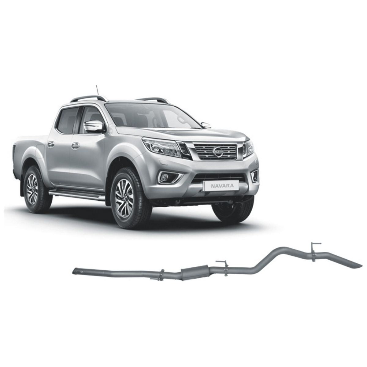 Redback Extreme Duty Exhaust 3in DPF Back (No Cat With Resonator) NNX54200-PR