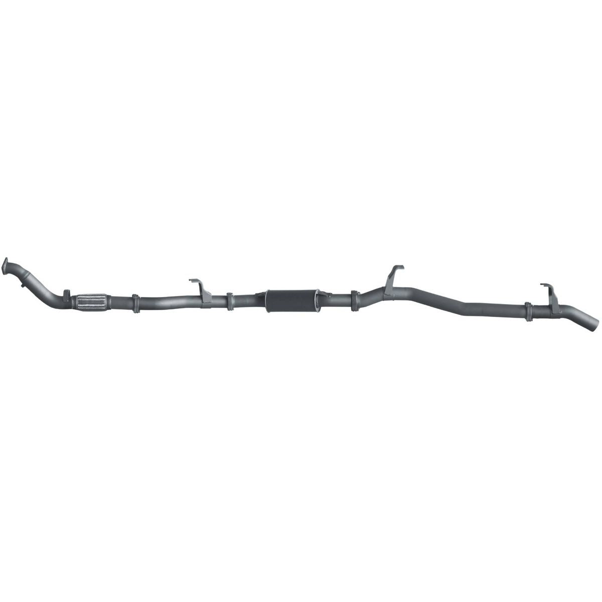 Redback Extreme Duty Exhaust 3in Turbo Back (No Cat With Resonator) TLX48300-PR