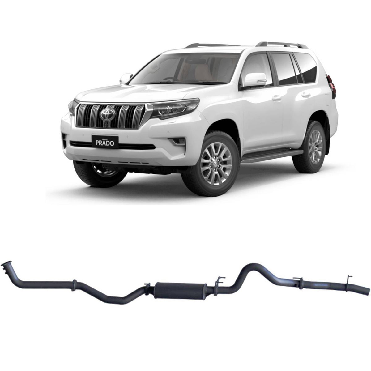 Redback Extreme Duty Exhaust 3in DPF Back (No Cat With Large Muffler) TPX49400-PM