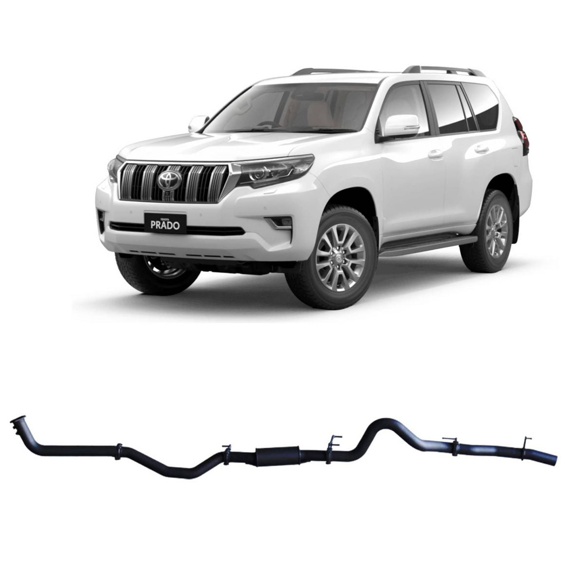 Redback Extreme Duty Exhaust 3in DPF Back (No Cat With Resonator) TPX49400-PR