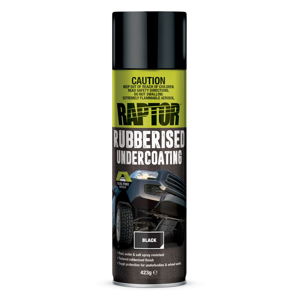 Raptor Rubberised Undercoating (Black) RRUC/AL