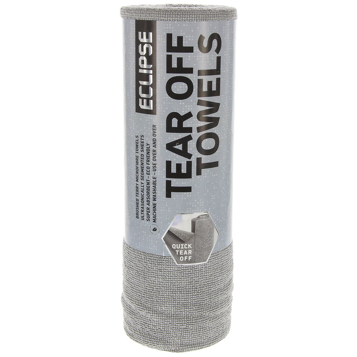 Eclipse Rapid Tear 30 sheet Ultra Sonic Cut Microfibre Roll 30 x 30 180gsm EMRRT30