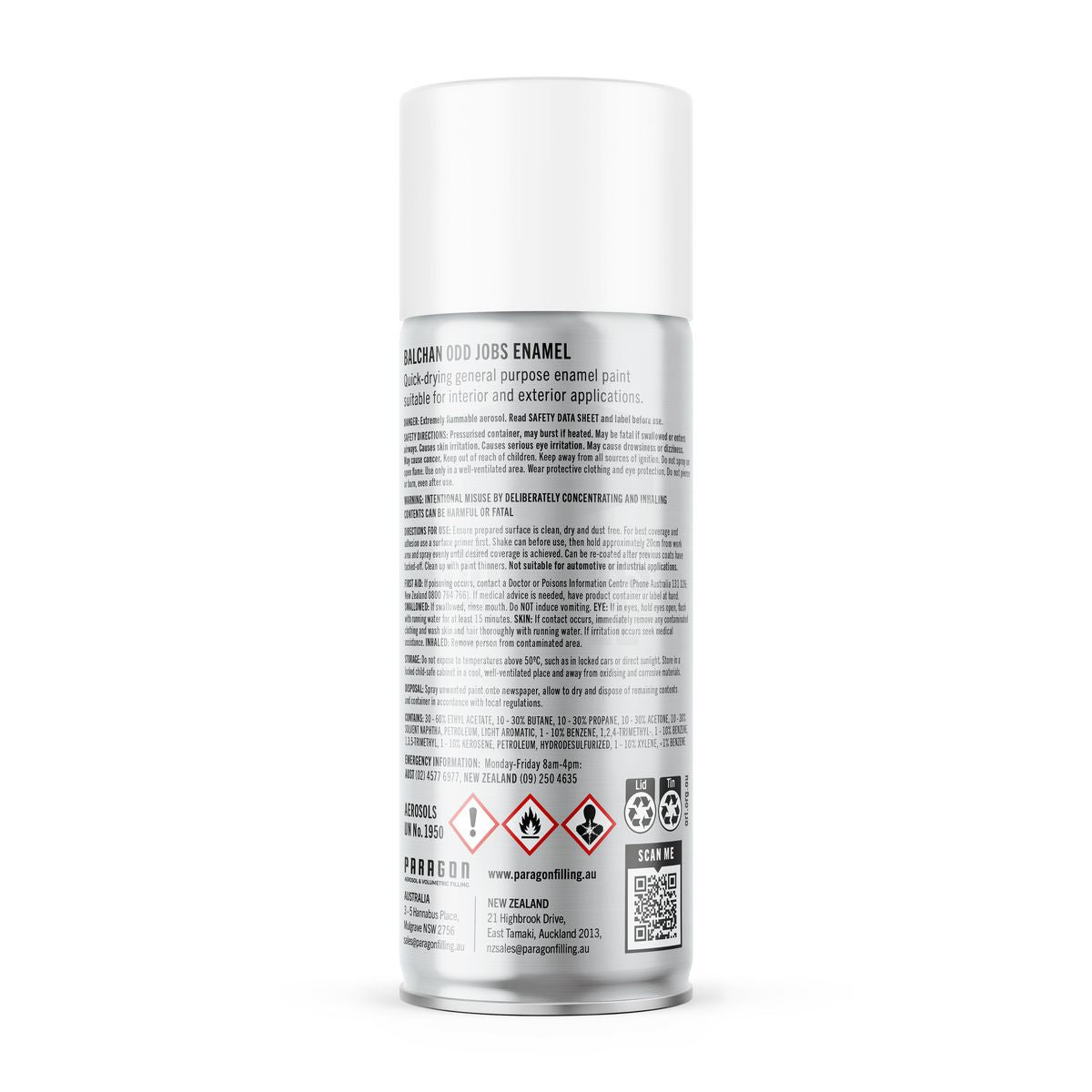 Balchan Odd Jobs White Undercoat BOJ101212