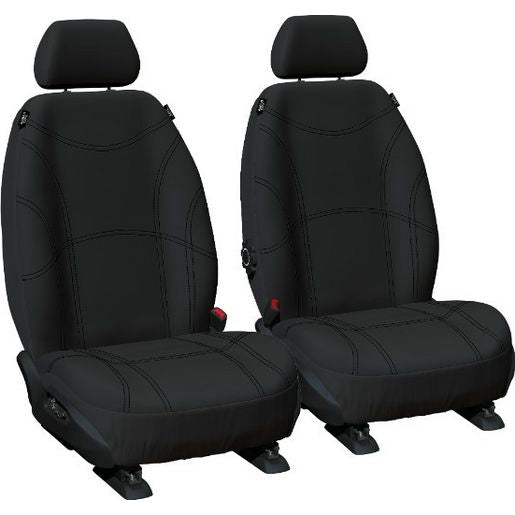 Sperling Getaway Neoprene Front Black - Black Stitch Seat Covers Suits Prado 150 Series 2021-2023 RM1322GBB