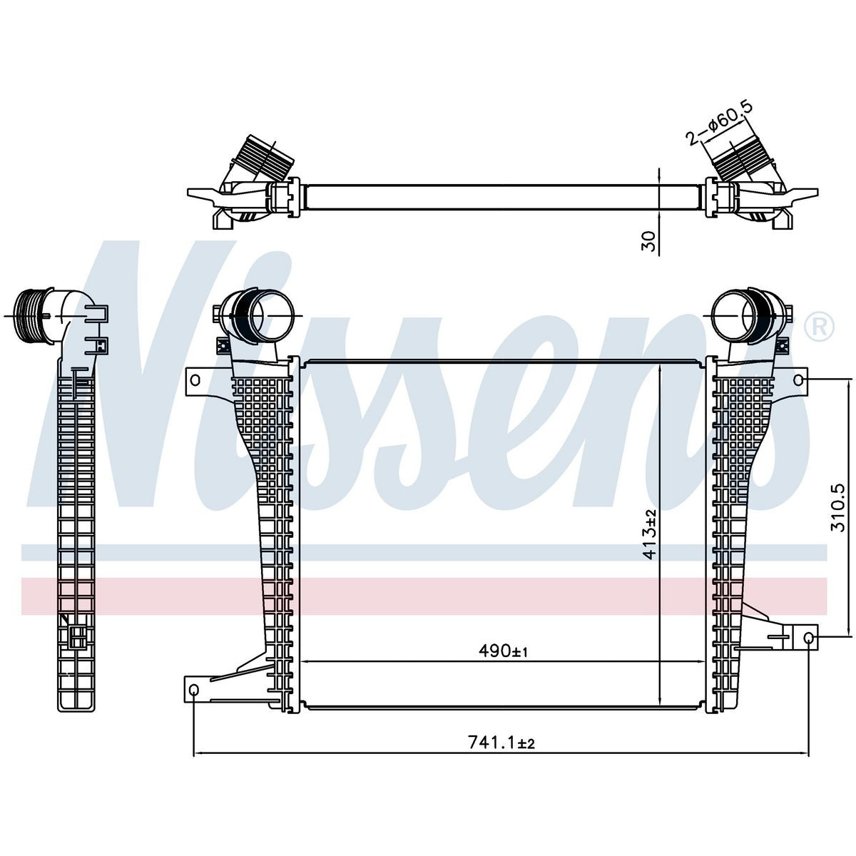Nissens Intercooler 961124