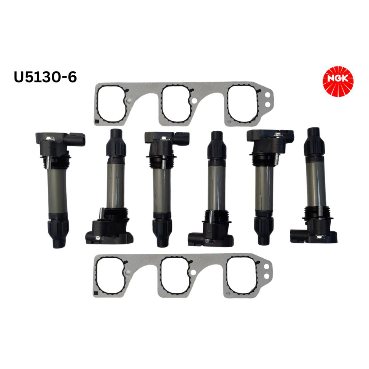NGK Ignition Coil - 6pc Kit U5130-6