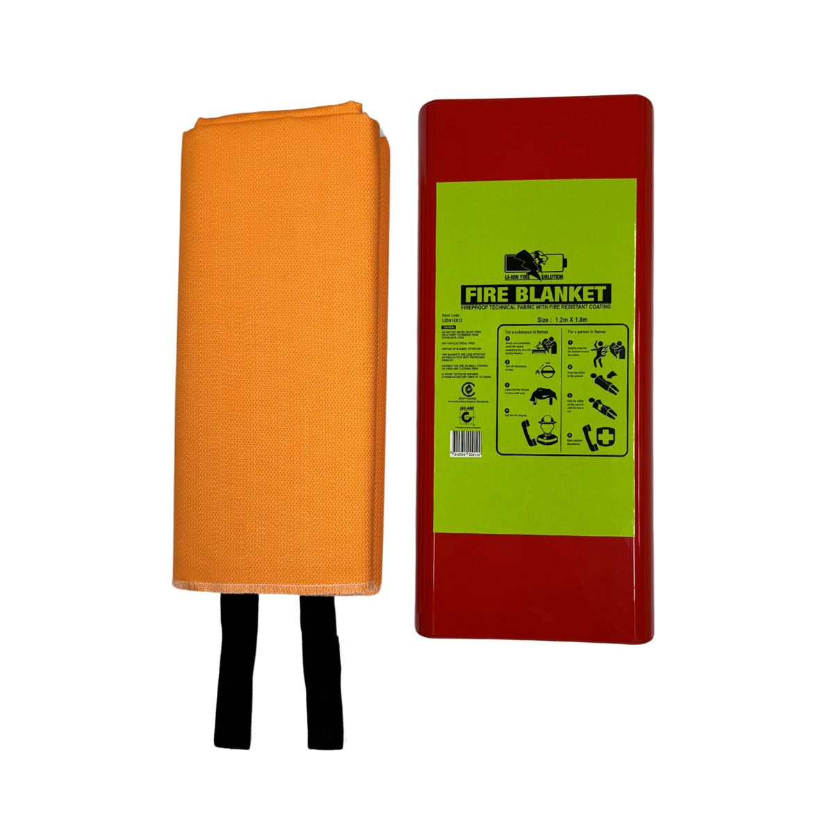 LION Li-Ion Fire Blanket 1.8 x 1.2metre LION18X12