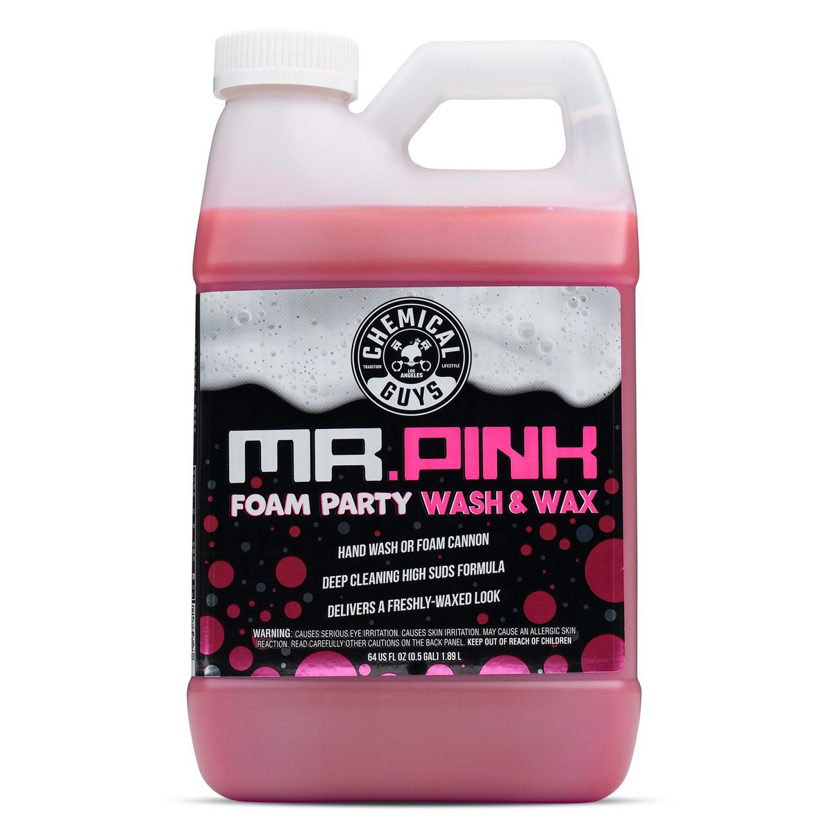 Chemical Guys MR. Pink Foam Party Wash & Wax 1.89L CWS22164