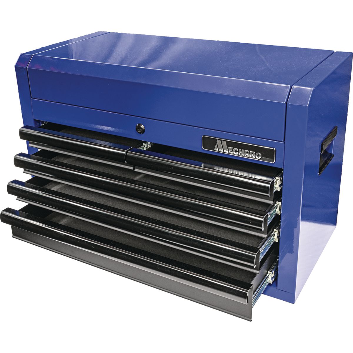 Mechpro 27 Inch 5 Drawer Tool Chest Small Clam Lid at 315mm Depth MPBTC-27IN-5D