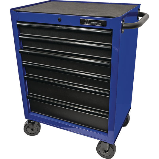 Mechpro 27 Inch 6 Drawer Tool Trolley 945mm Height MPBTT-27IN-6D