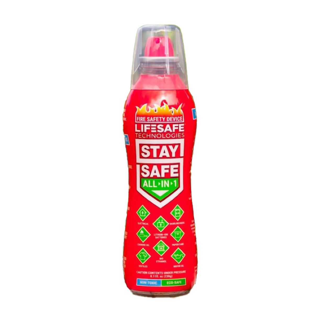Stay Safe All-in-1 Aerosol Fire Extinguisher, 200ml LC417149