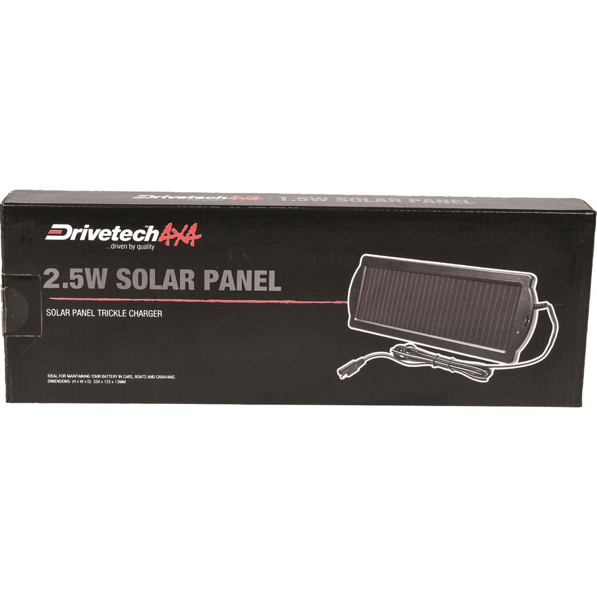 Drivetech 4x4 2.5W  Solar Panel DT-SP2.5-1