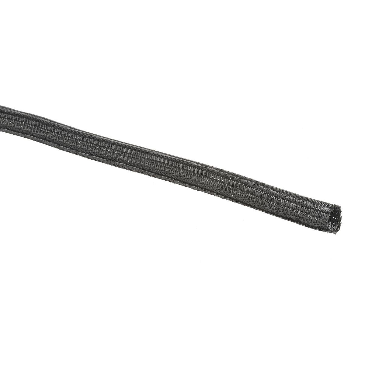 Narva S/Closing Braided Tube 13MM Split, 10M, Black 56788-10