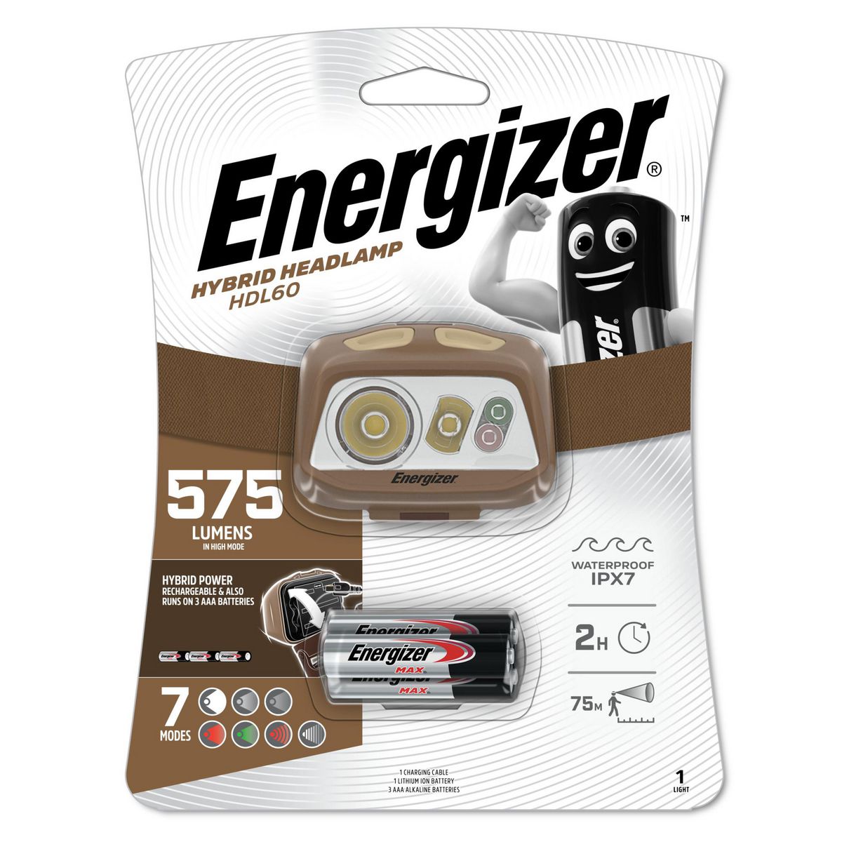 Energizer Hybrid Headlamp HDL60