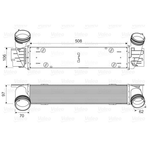 Valeo Intercooler OE Quality 818594