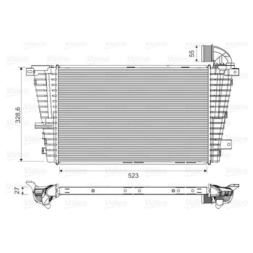 Valeo Intercooler OE Quality 818614