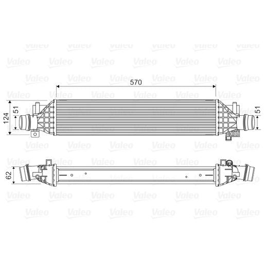 Valeo Intercooler OE Quality 818629