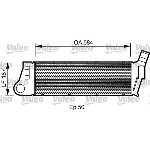 Valeo Intercooler OE Quality 818727