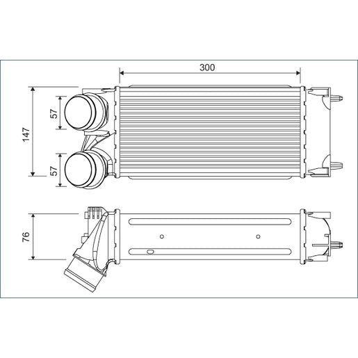 Valeo Intercooler OE Quality 822925