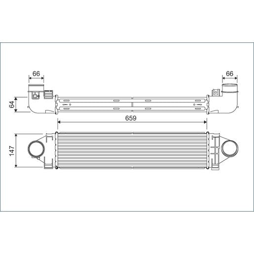 Valeo Intercooler OE Quality 822926