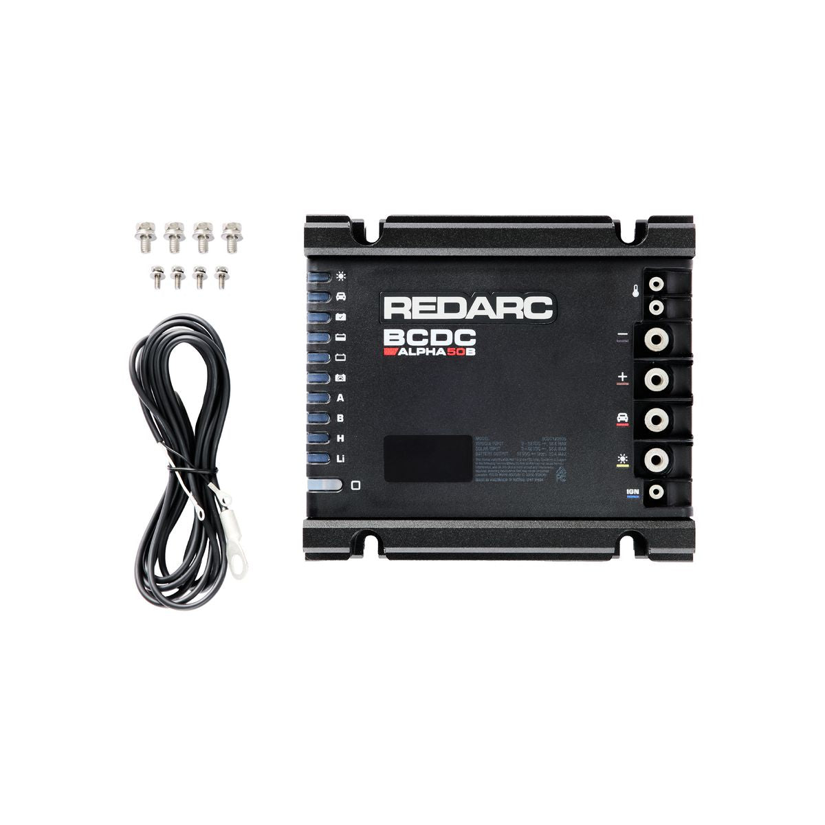 REDARC BCDC Alpha50 DC-DC Battery Charger BCDC12050B