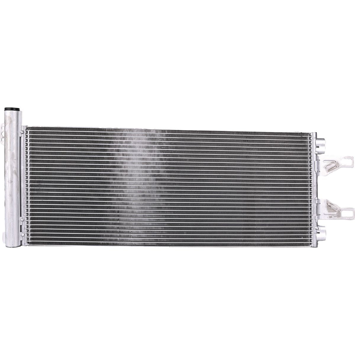 Valeo Air Conditioning Condenser Parallel Flow (Subcooled) Inlet Pad Outlet Pad 814069