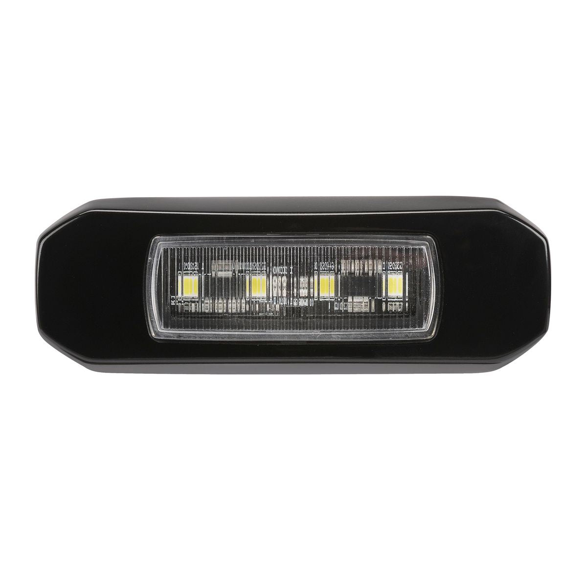 Narva 9-33 Volt Led Courtesy Lamp, White Output, Black Base 87601