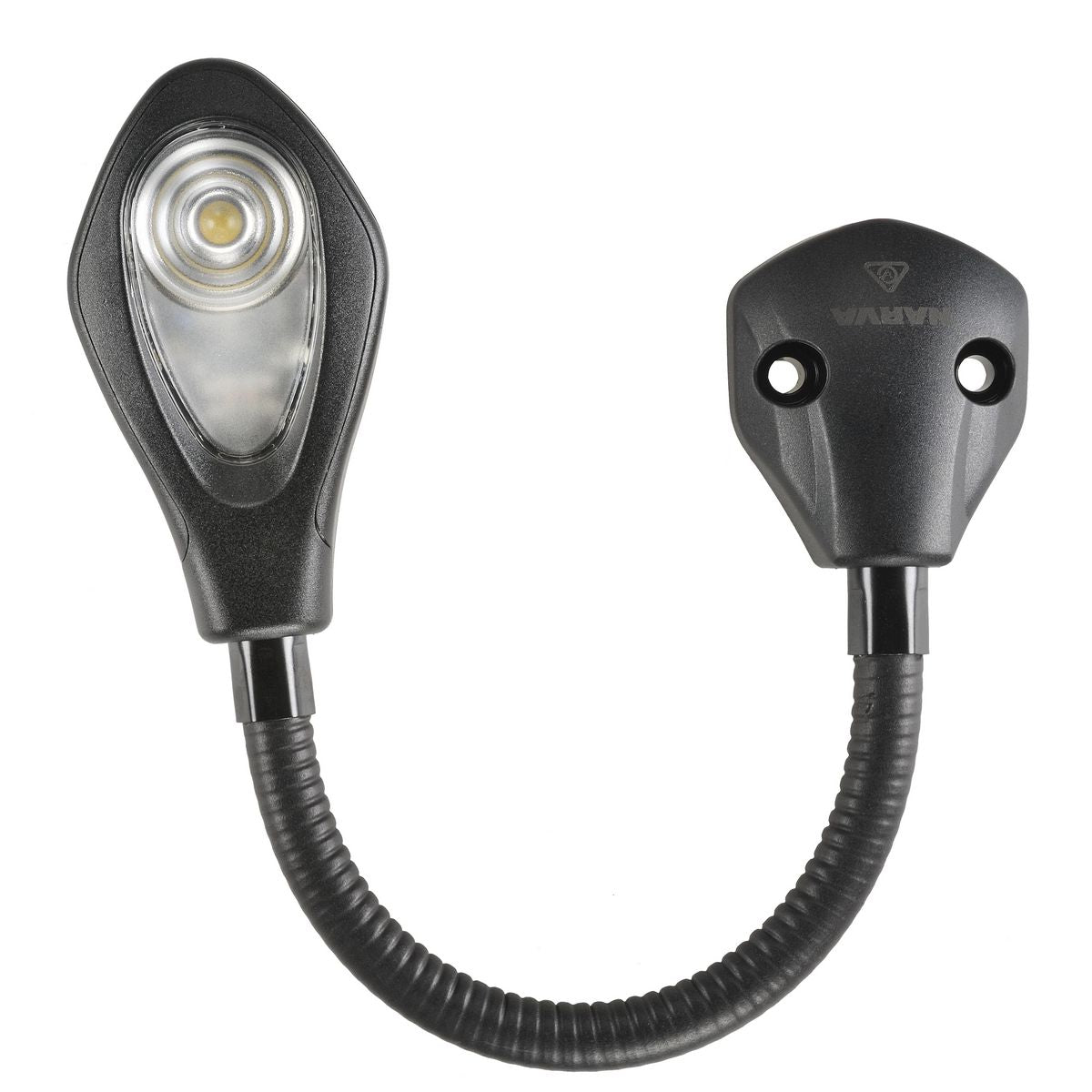 Narva 9-33 Volt Led Red/White Reading Lamp With 150Mm Flexible Arm And Fixed Mounting Bracket, Bulk Pack Of 10 87687/10