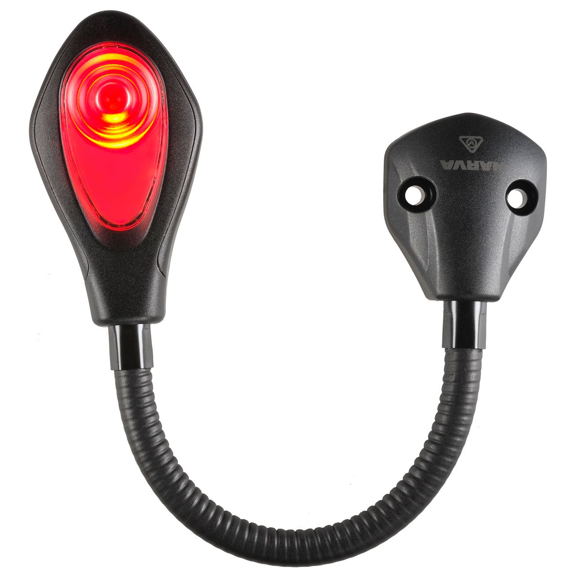 Narva 9-33 Volt Led Red/White Reading Lamp With 150Mm Flexible Arm And Fixed Mounting Bracket, Retail Pack 87687BL
