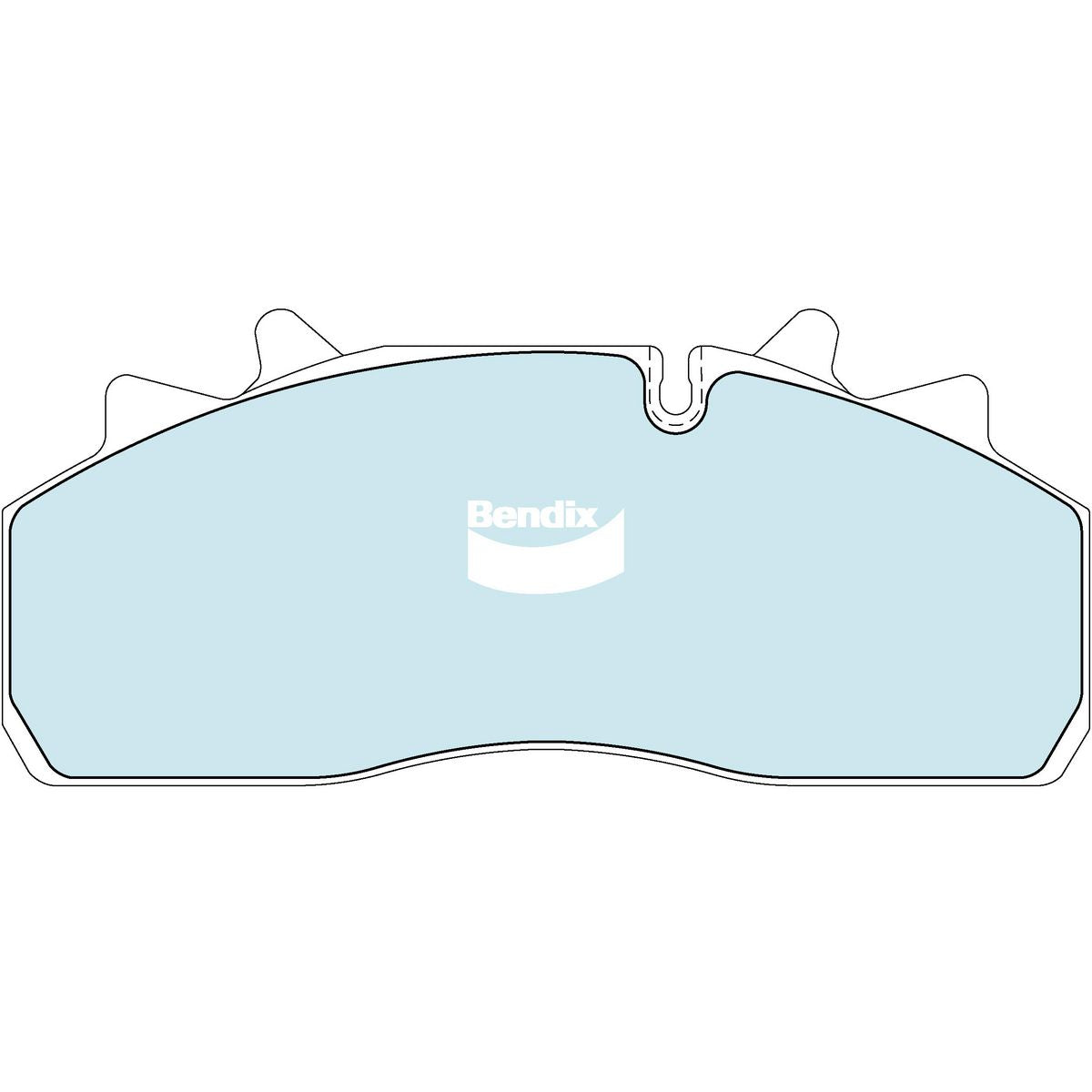 Bendix Protrans HD Disc Pad Set CVP090 PTHD