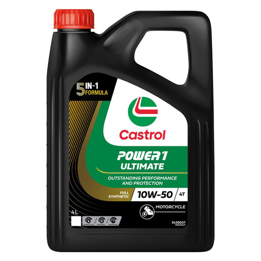 Castrol POWER1 Ultimate 4T 10W-50 Engine Oil 4L 3438007