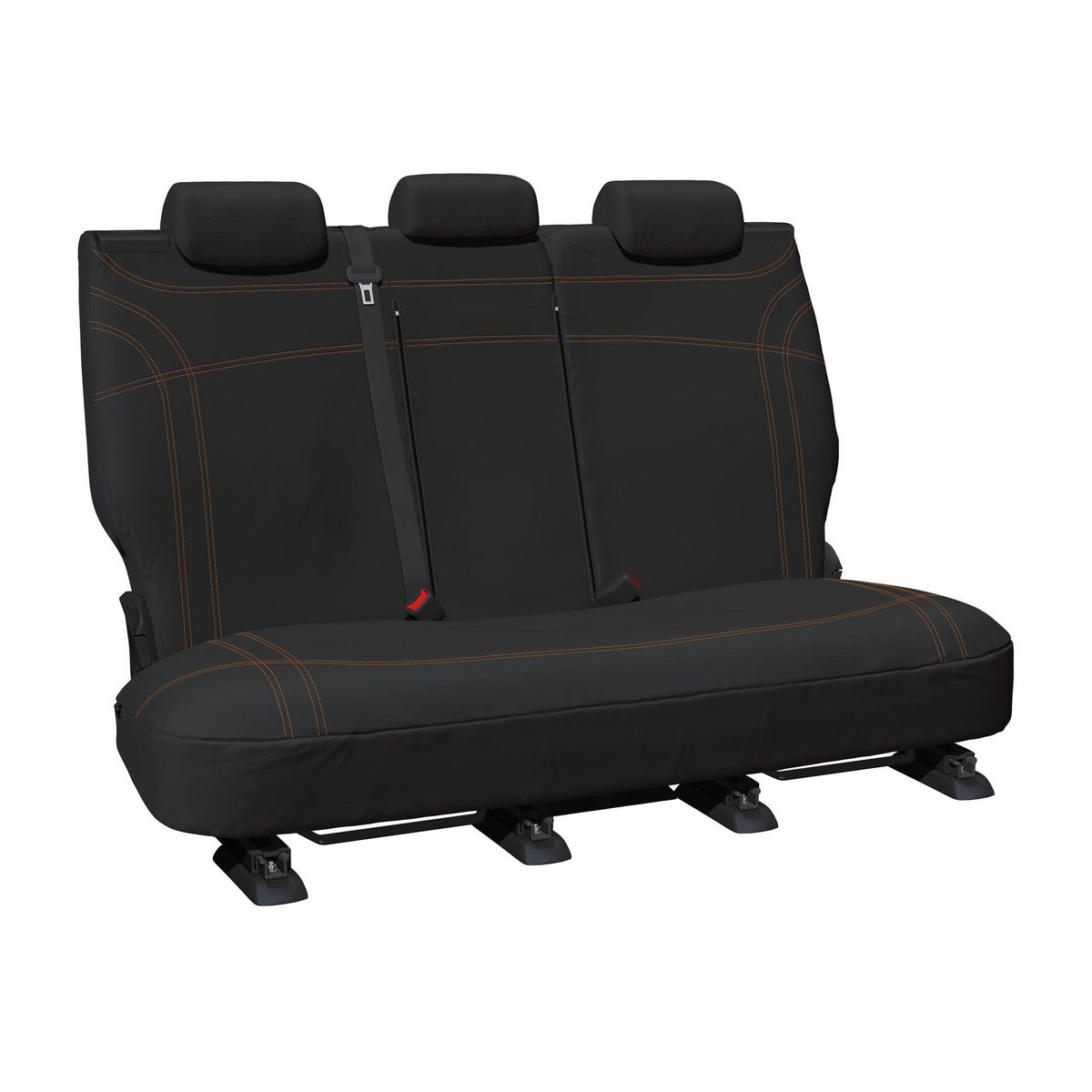 Sperling Getaway Neoprene Rear Black - Orange Stitch Seat Covers Suits Ranger 2022 - Current RM5307GBO