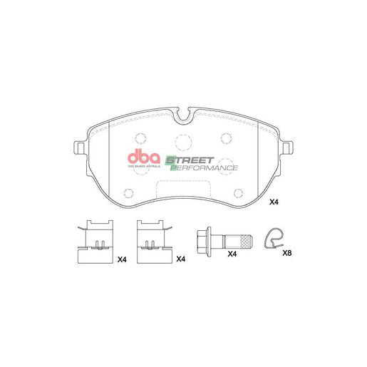 DBA Street Performance Brake Pad Set DB15001SP