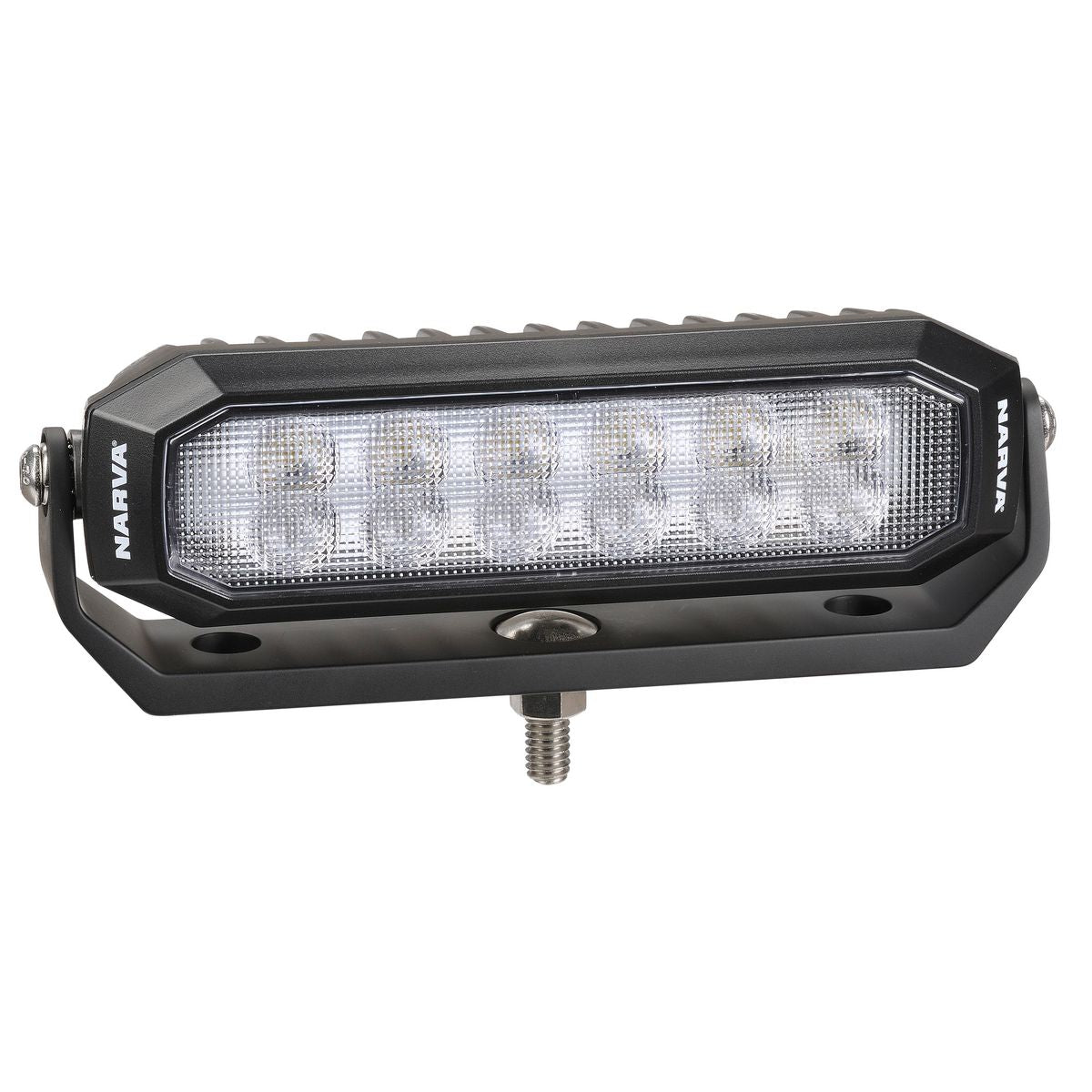 Narva Black LED Deck Lamp - Dual Colour - Blue White Output 72443B