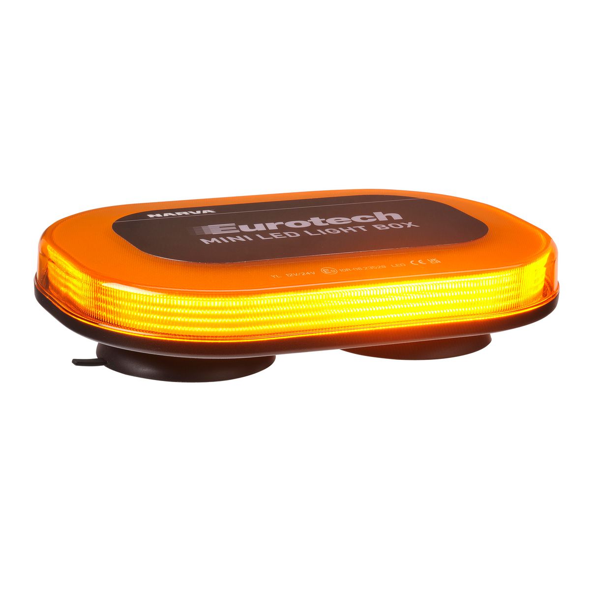 Narva Mini LED Light Box - Amber - Magnetic Base 85012A-1