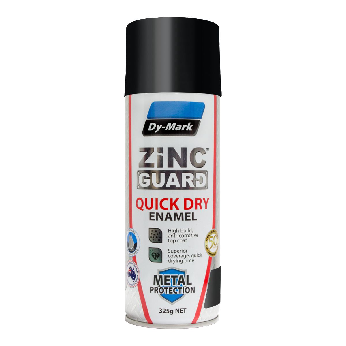 Dy-Mark Zinc Guard Quick Dry Enamel Gloss Black 230932301