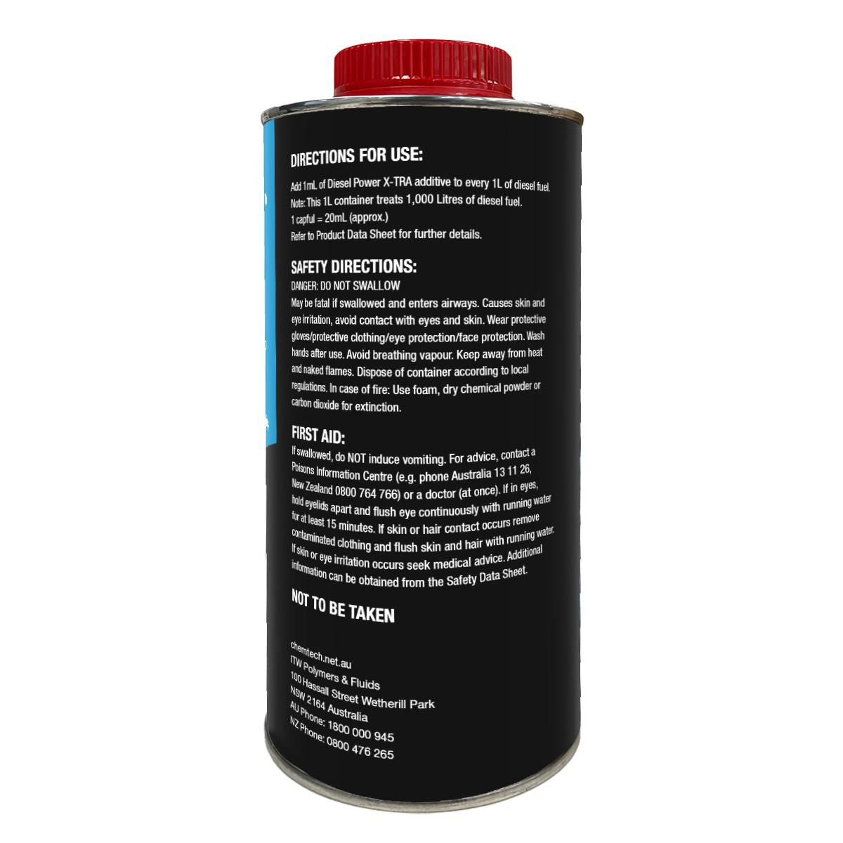 Chemtech Chemtech Diesel Power Xtra Fuel additive 1L CDPX-1LM