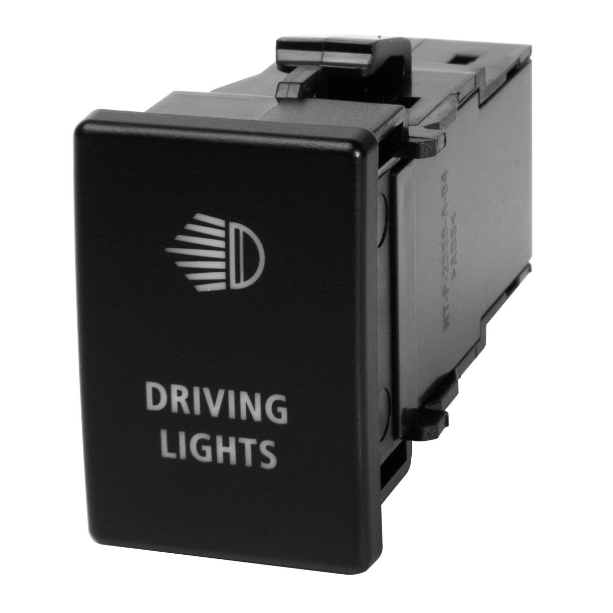 Narva OE Style Push Button Switch - Driving Lights Symbol, 12V, Blue Illumination - Suits Isuzu, 22 X 33MM 63424BL