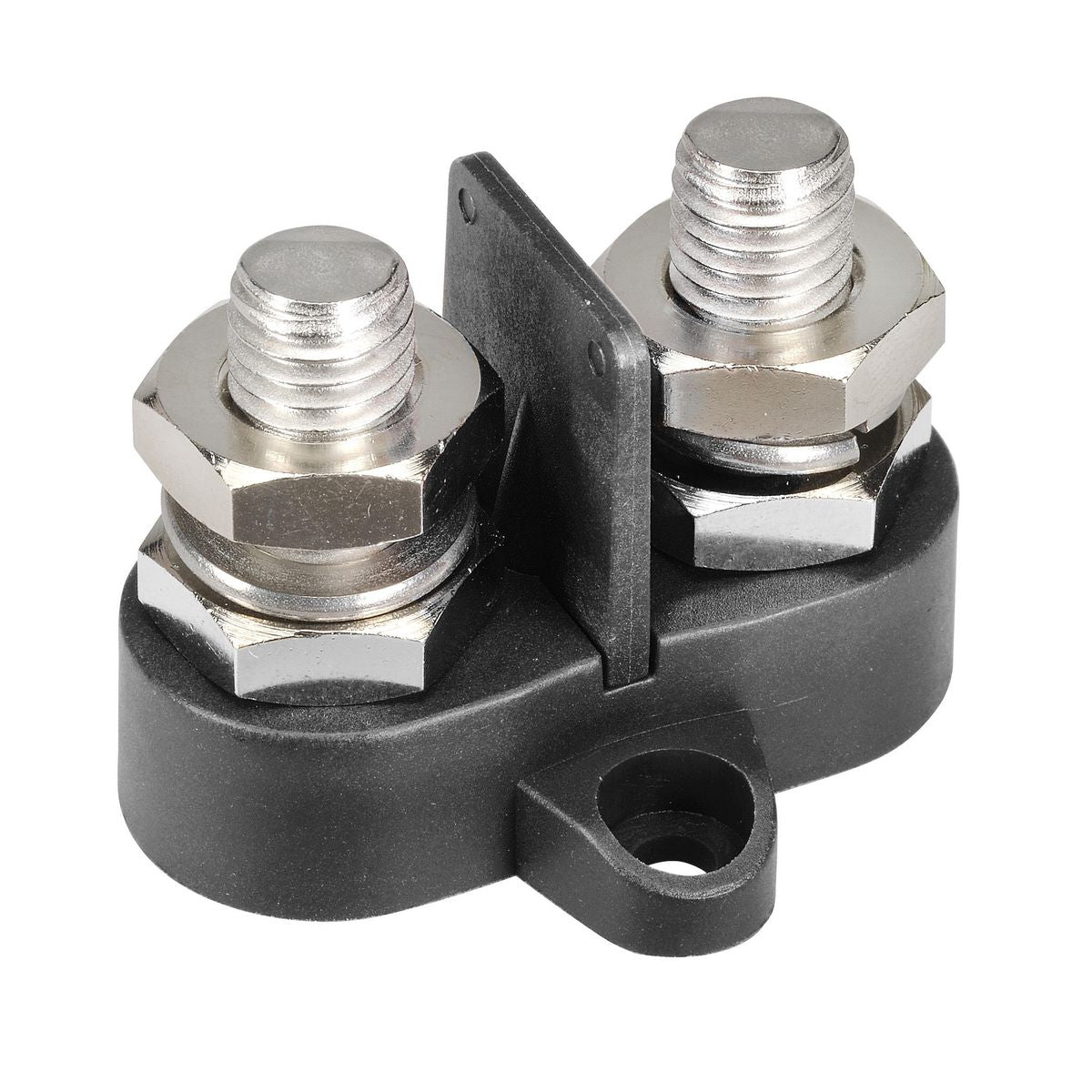 Narva Negative Dual Stud Distrubtion Post - M10 - Black 57011BL