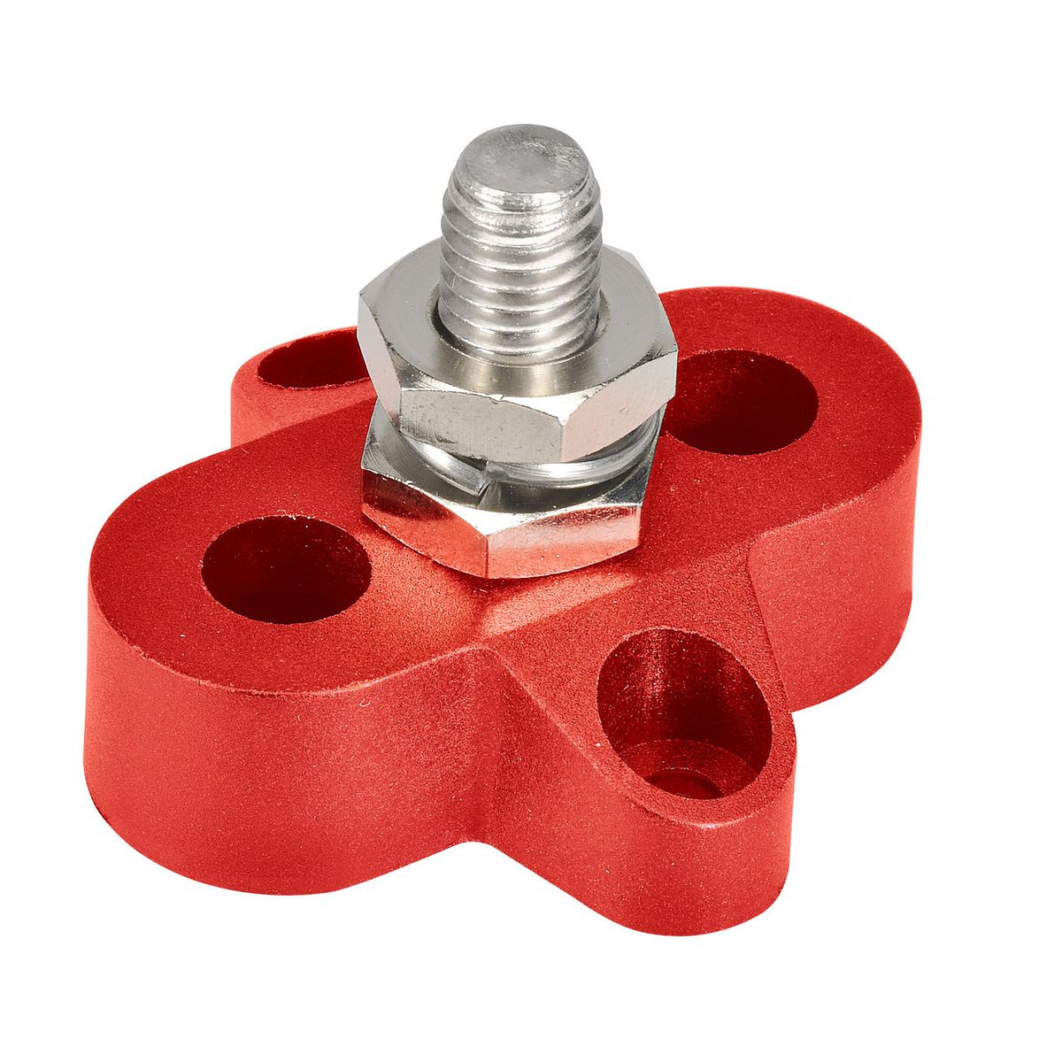 Narva Positive Single Stud Distribution Post - M8 - Red 57002BL