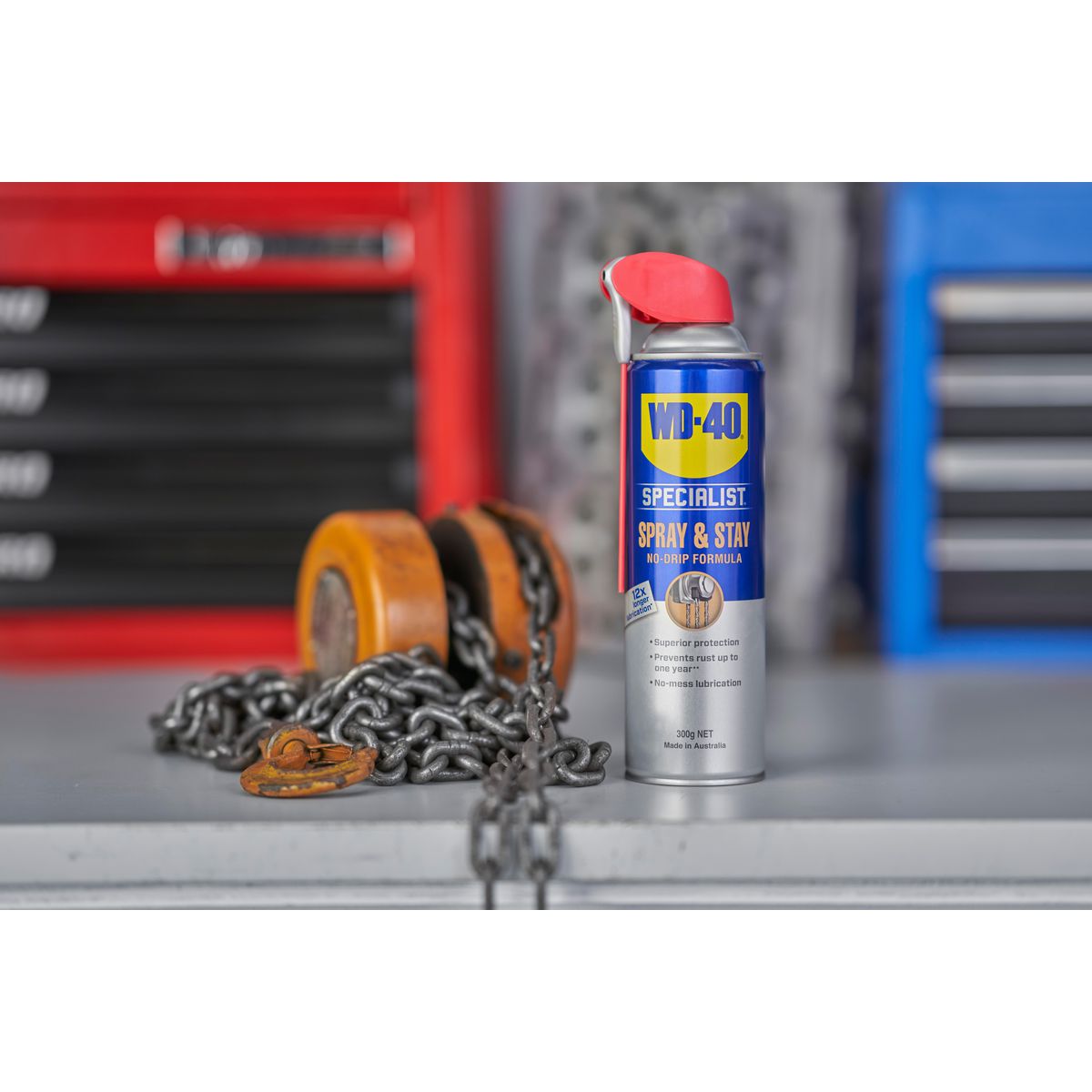 WD-40 Wd40 Specialist Spray & Stay Gel Lubricant 300g Smart Straw 21027