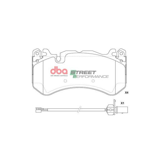 DBA Street Performance Brake Pad DB2387SP