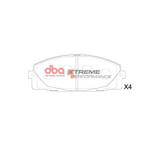DBA Xtreme Performance Disc Pad DB1772XP