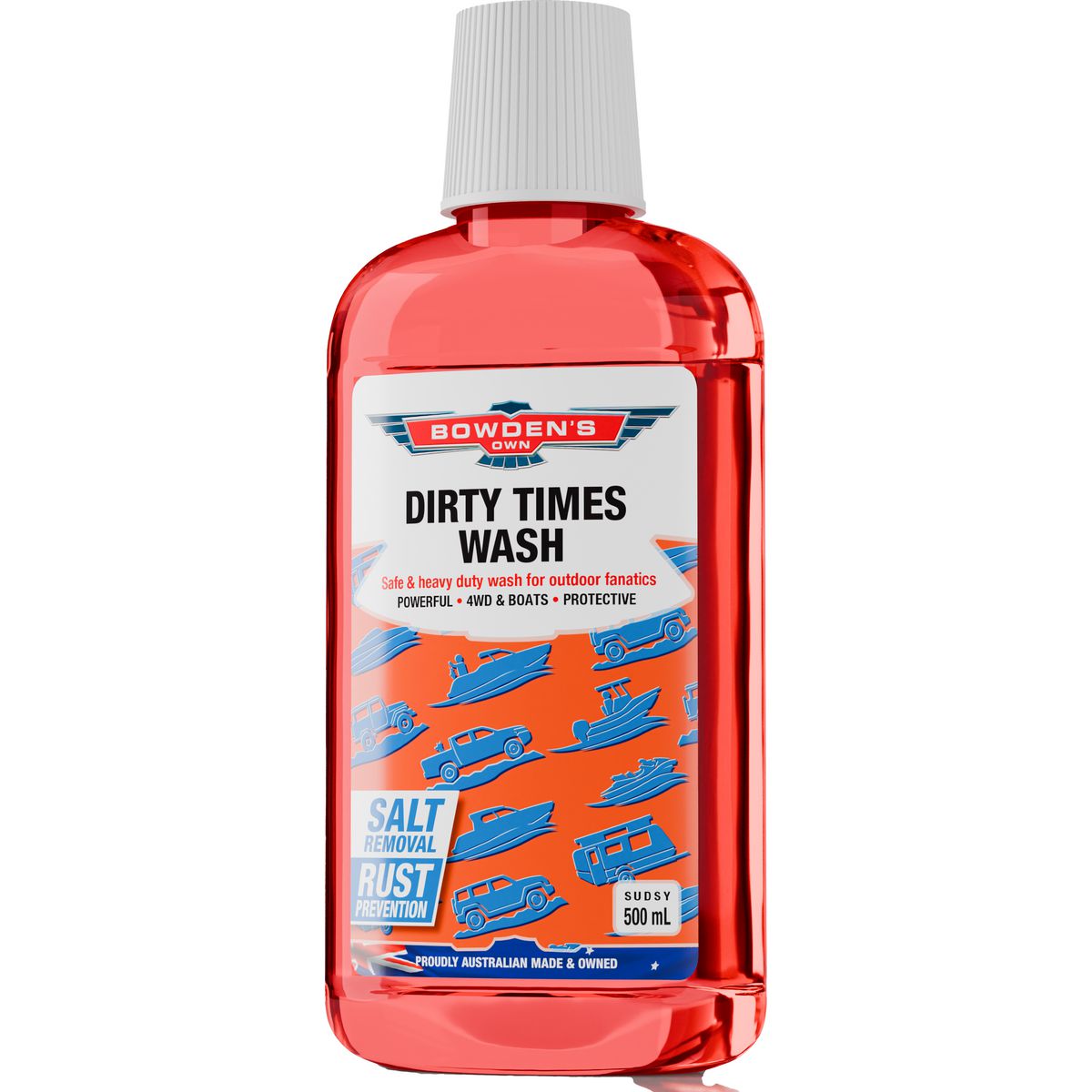 Bowdens Own Dirty Times Wash 500Ml BODIRTY