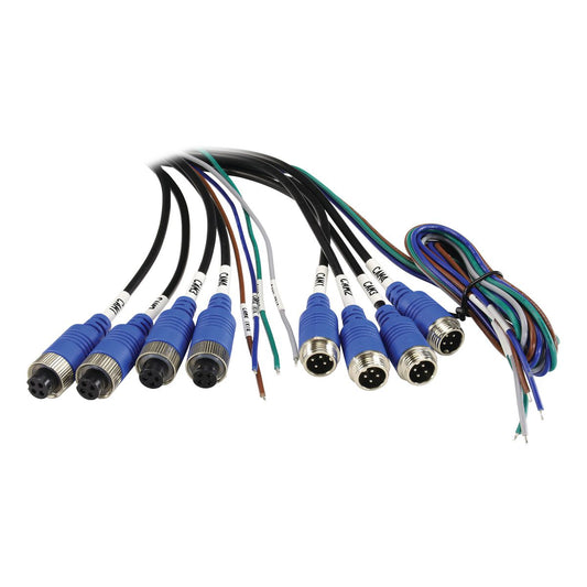 Aerpro 7 Metre Heavy Duty 4 Pin Quad Camera Extension Cable AVECM74