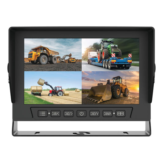 Aerpro 7In Weatherproof Heavy Duty AHD Quad View Monitor AVM7E