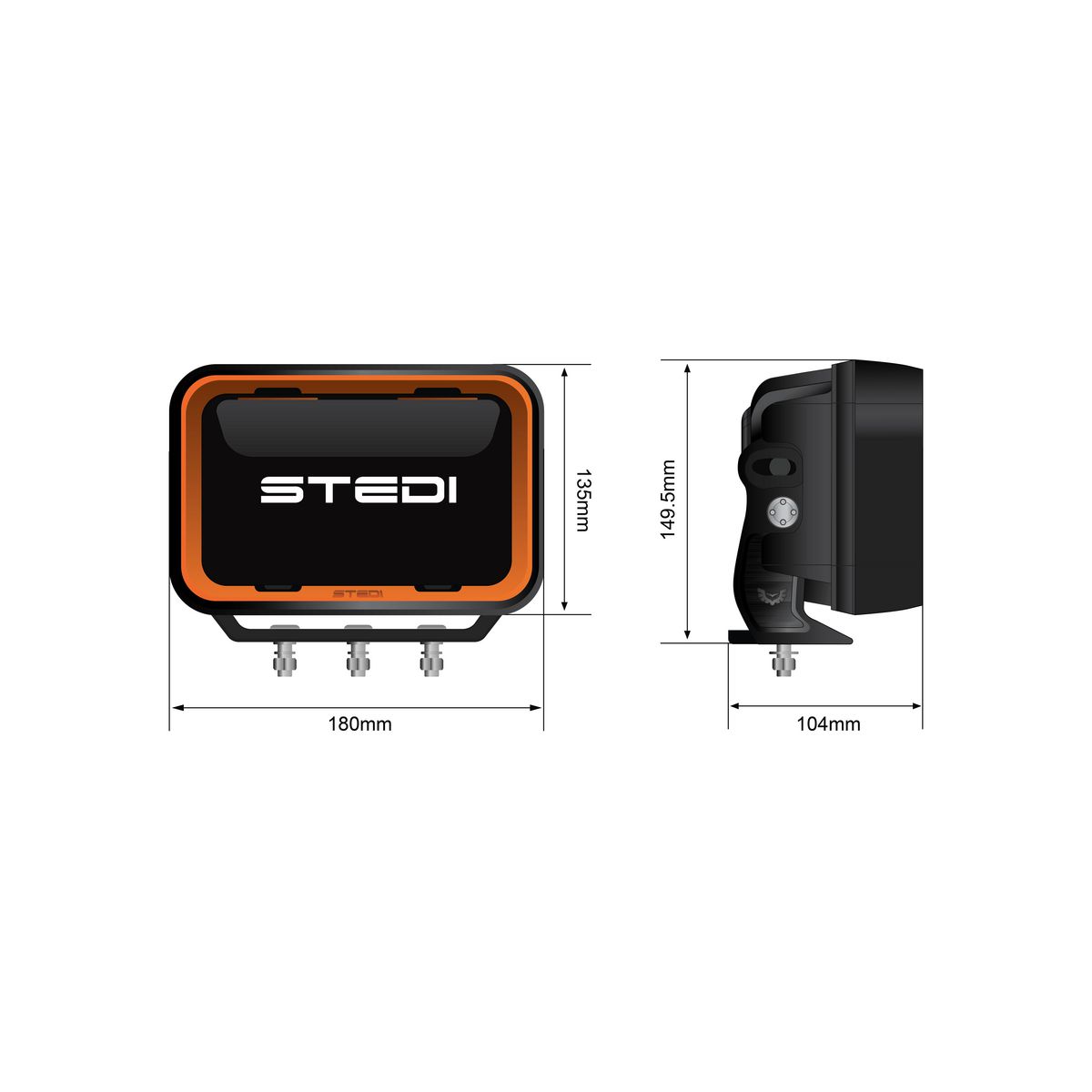 STEDI Quad Evo - Center Light Module ST-01-QDE-002